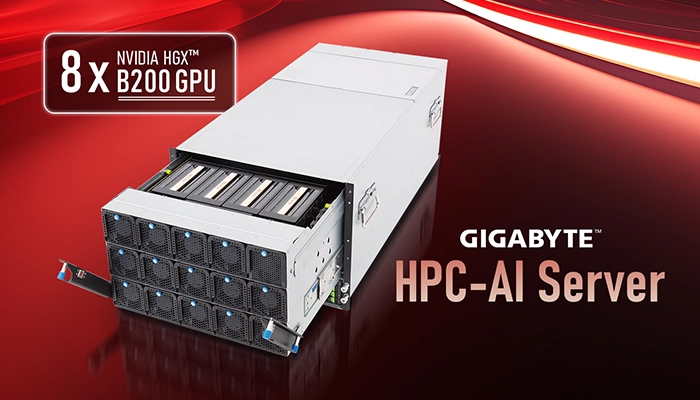 GIGABYTE HPC-AI ServerNVIDIA HGX B200