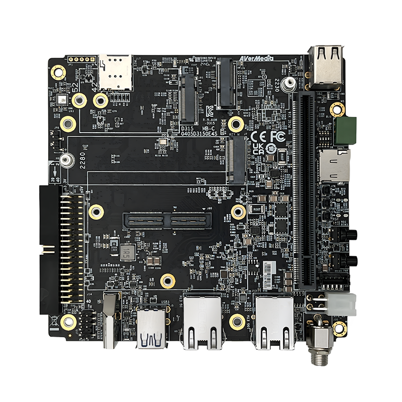 AverMedia D315 Carrier (NVIDIA Jetson AGX Orin Modül) - Görsel 6